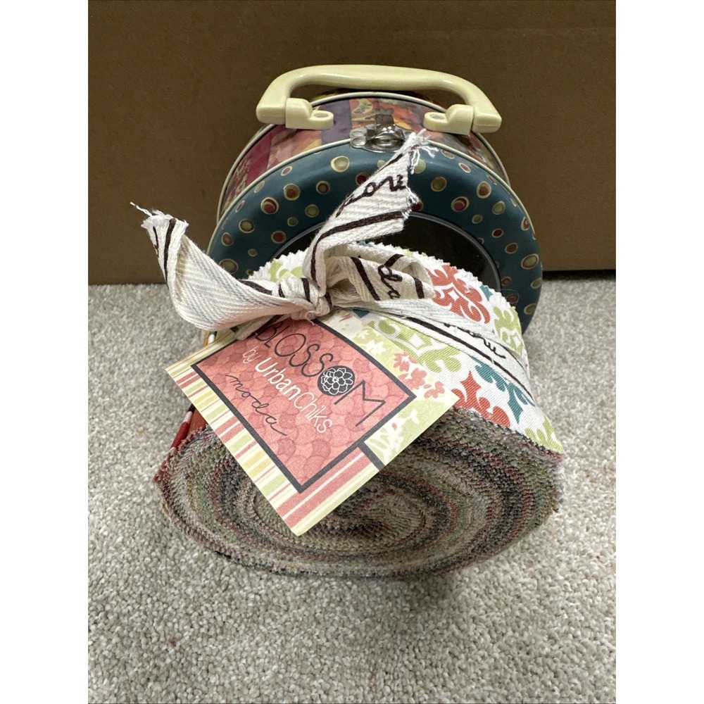 Blossom by Urban Chiks fabric Jelly roll Urban Chiks Retired Moda Fabrics Floral